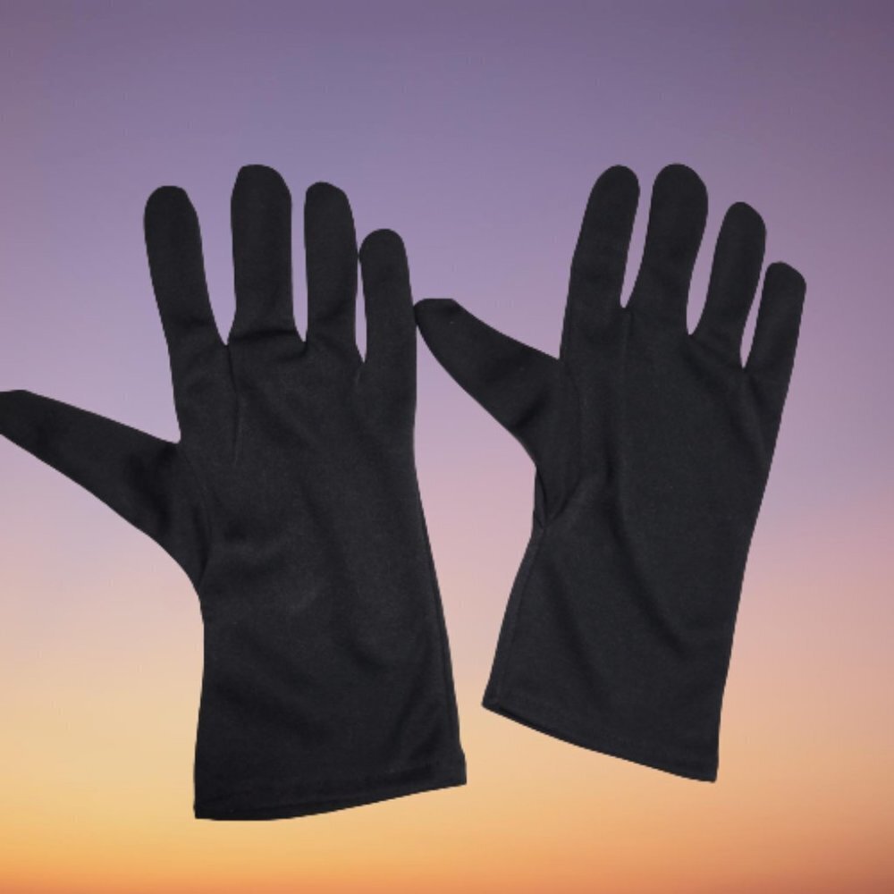 Black Formal Party Gloves
